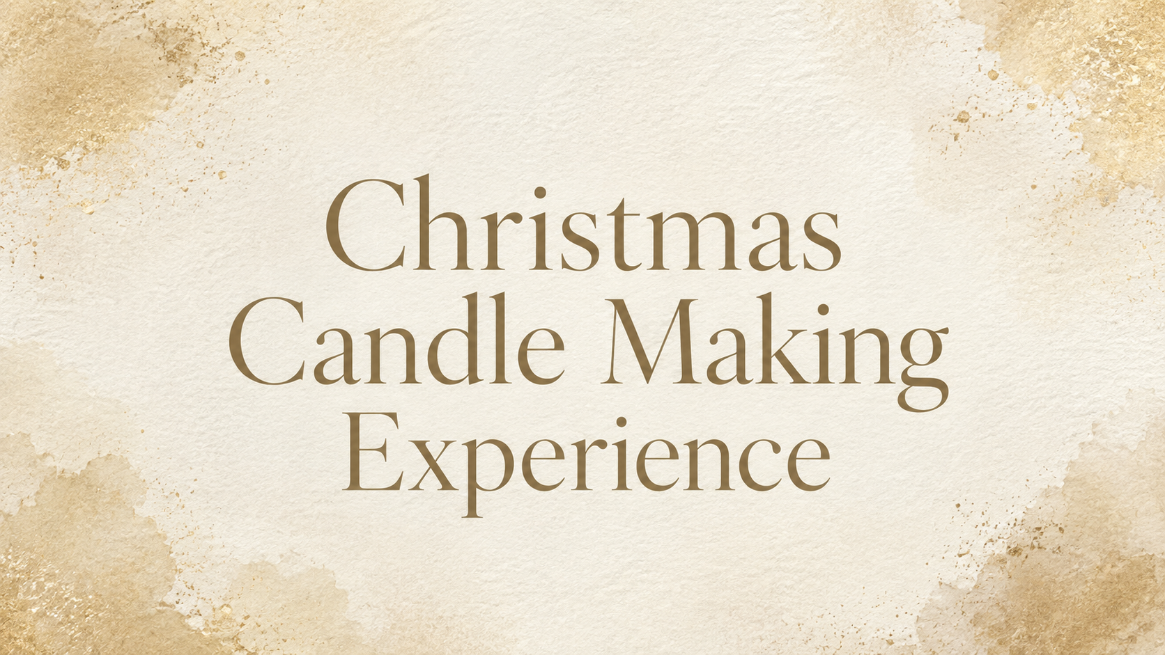 Evening Candle Making Experience