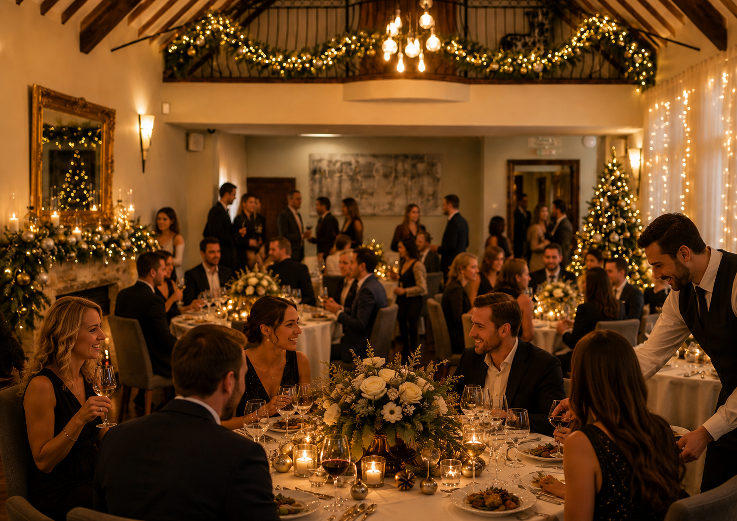 Open Festive Party Night