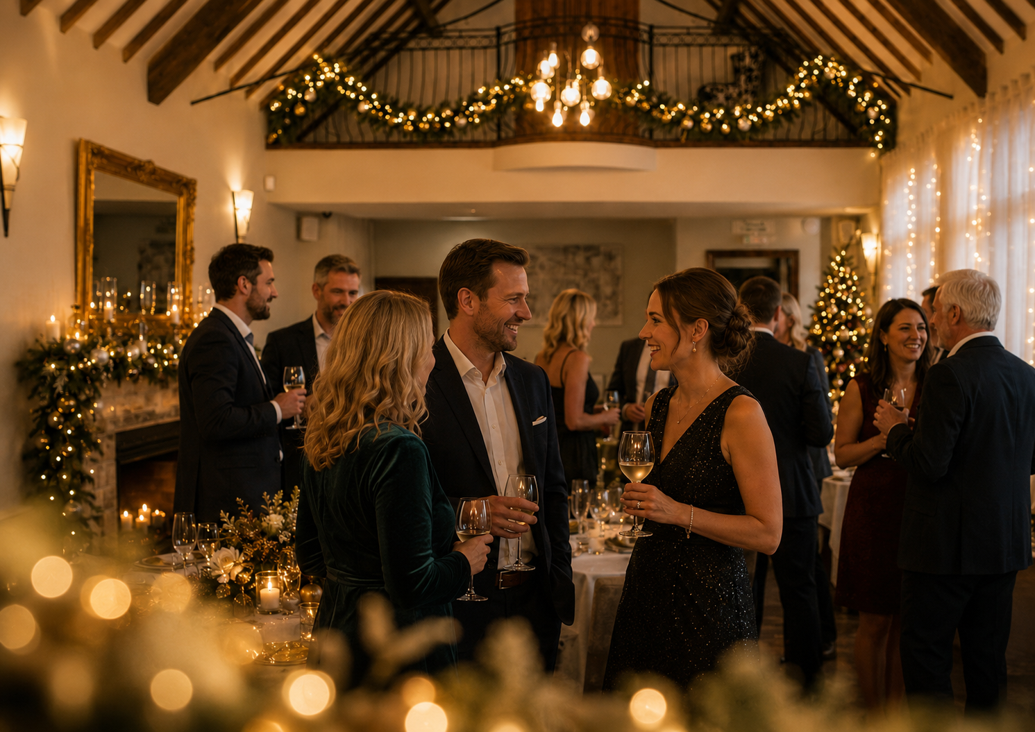 Private Christmas Parties at Nuthurst Grange